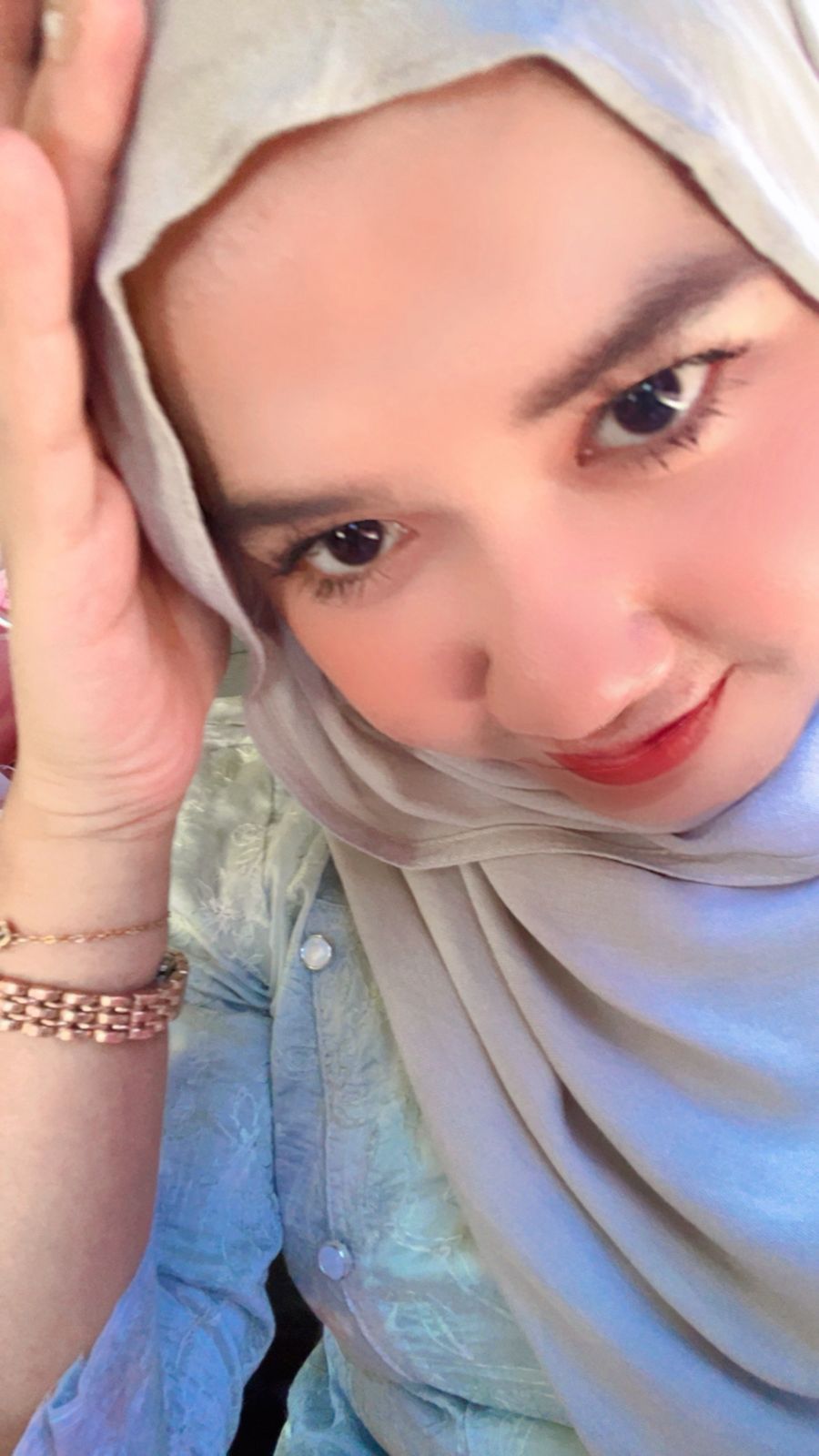 Foto kenangan 1 bersama Ayang